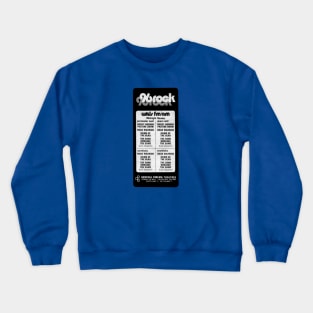 WKLS 96 Rock Atlanta - Midnight Movies Crewneck Sweatshirt